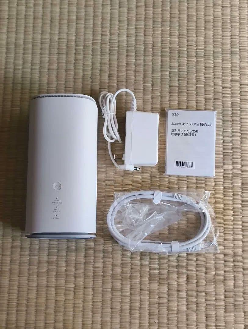 【美品】Speed WiFi  5g L13 無線LAN SIMフリー