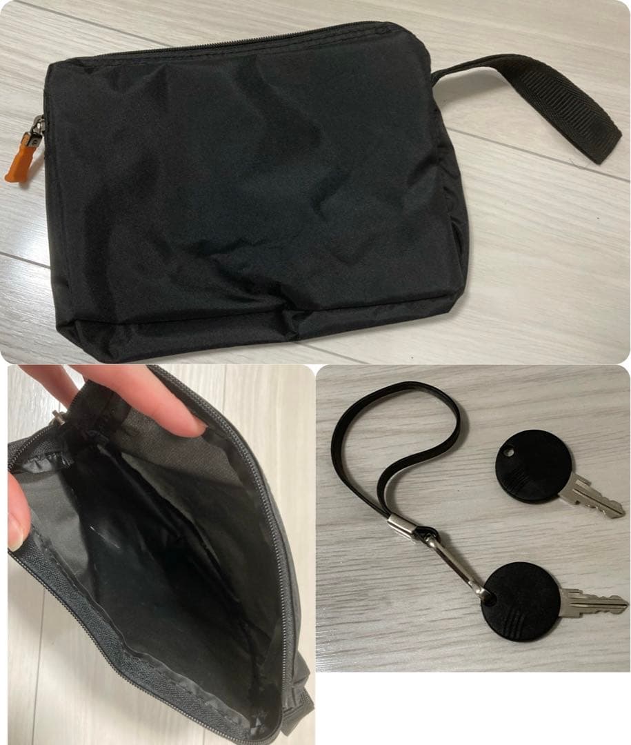 東急ハンズ　hands＋　スーツケース黒 45L