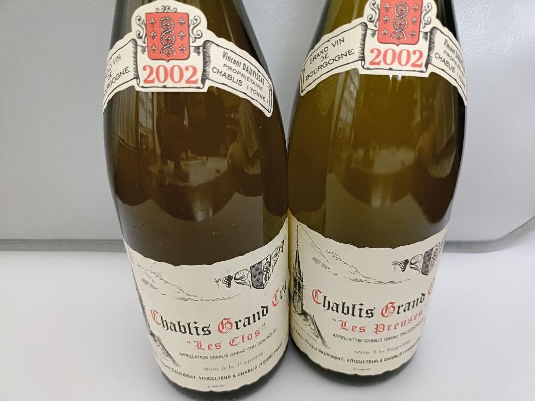 Dauvissat Chablis 2002　 2本セット