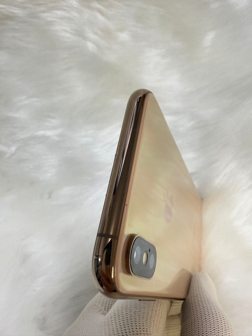 iPhone XS 256GB ゴールド 国内版 SIMフリー 「美品」箱付き