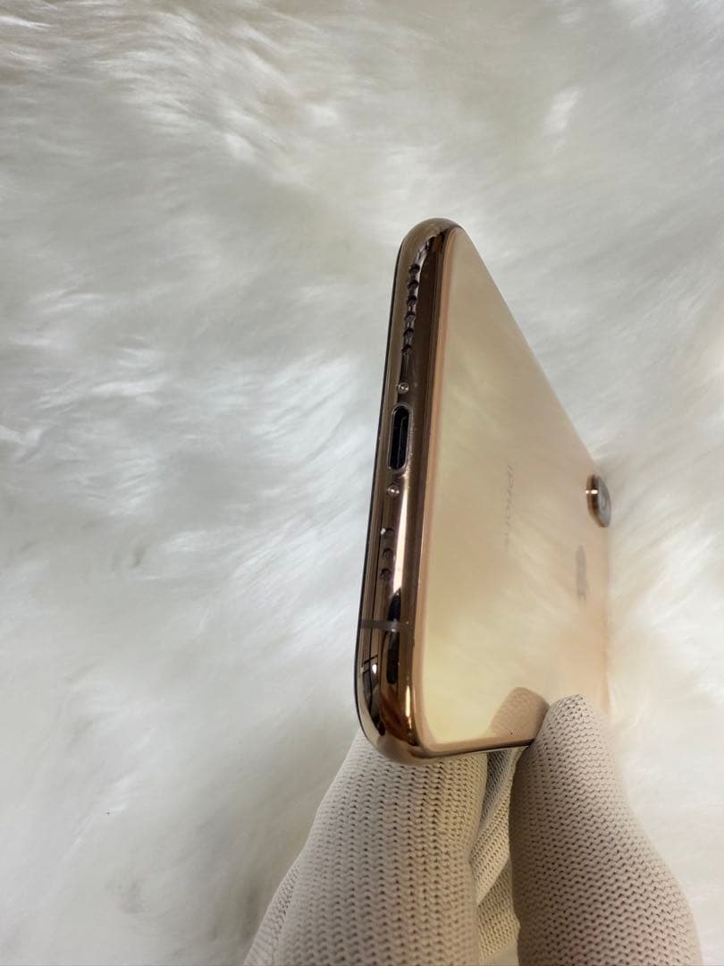 iPhone XS 256GB ゴールド 国内版 SIMフリー 「美品」箱付き