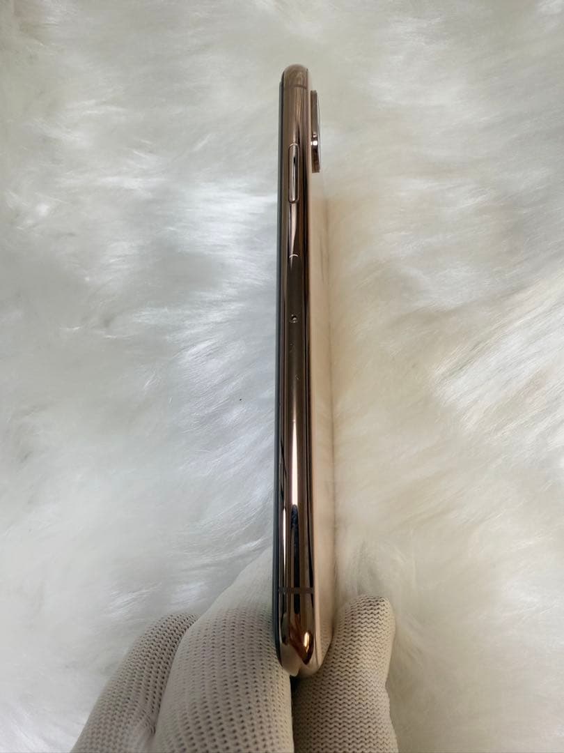 iPhone XS 256GB ゴールド 国内版 SIMフリー 「美品」箱付き