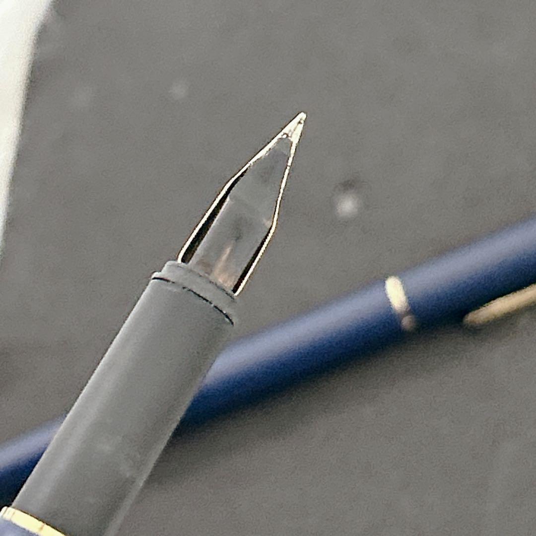 【美品】モンブラン 万年筆　ボールペンセットスリムライン　MONTBLANC