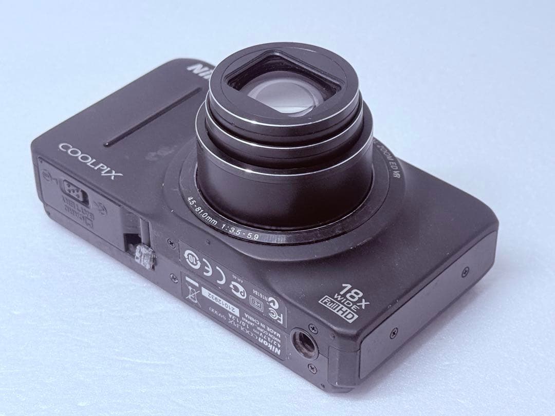 Nikon COOLPIX S9300 動作確認済 ブラック コンデジ