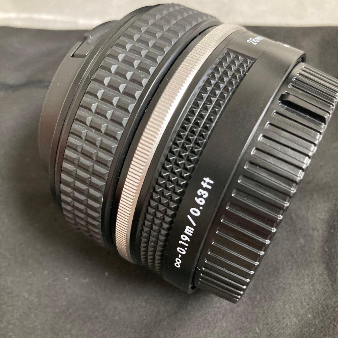 NikonZ6II ミラーレスカメラ レンズ 28mm f2.8 言語日本語なし