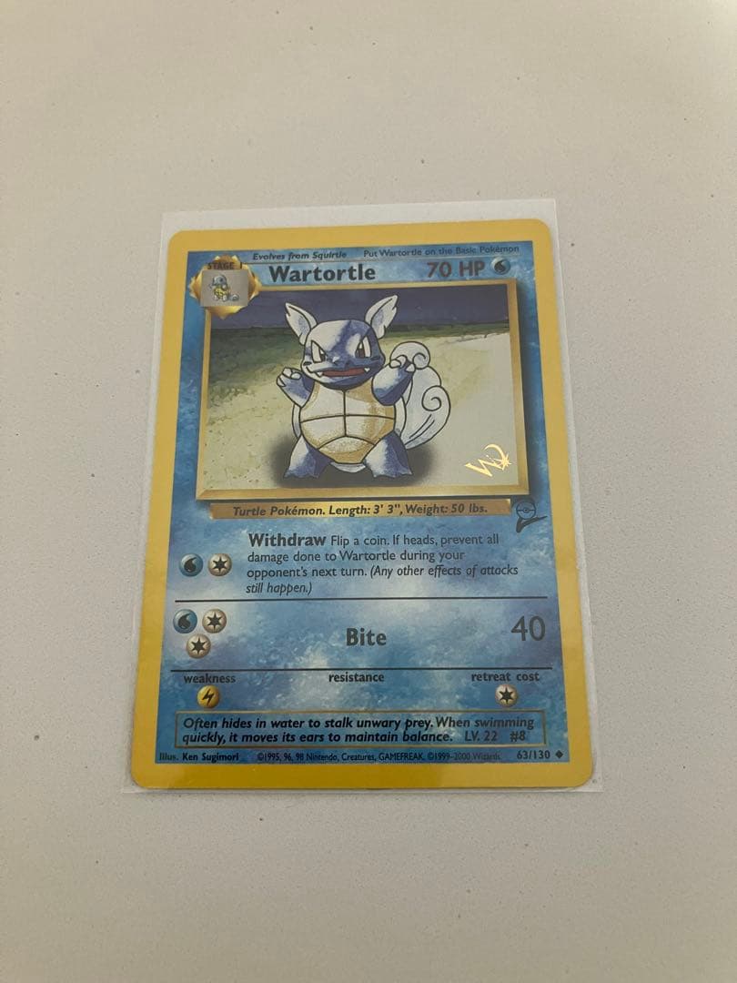 【非売品】　ポケモンカード　GOTTA　未剥離　ピカチュウ　ミュウ　/　カメール