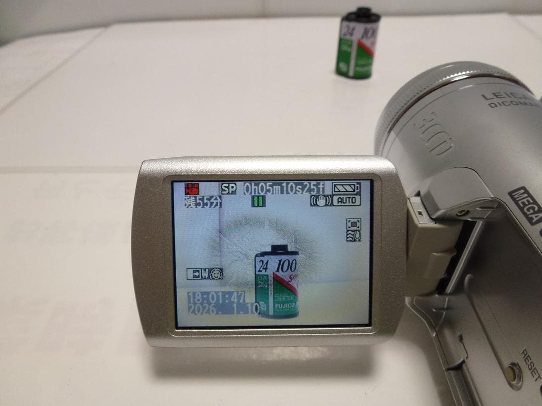 美品　大人気　動作品　Mini DV　パナソニックビデオカメラ　NV-GS250