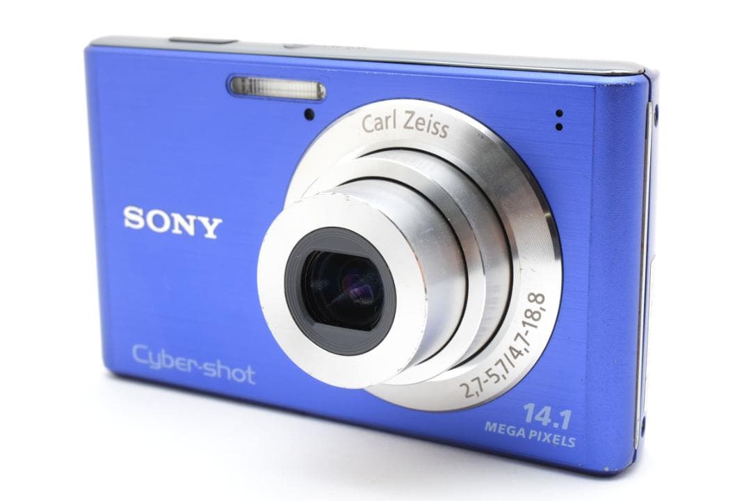 【美品】SONY Cyber-shot DSC-W550　ブルー　動作確認済