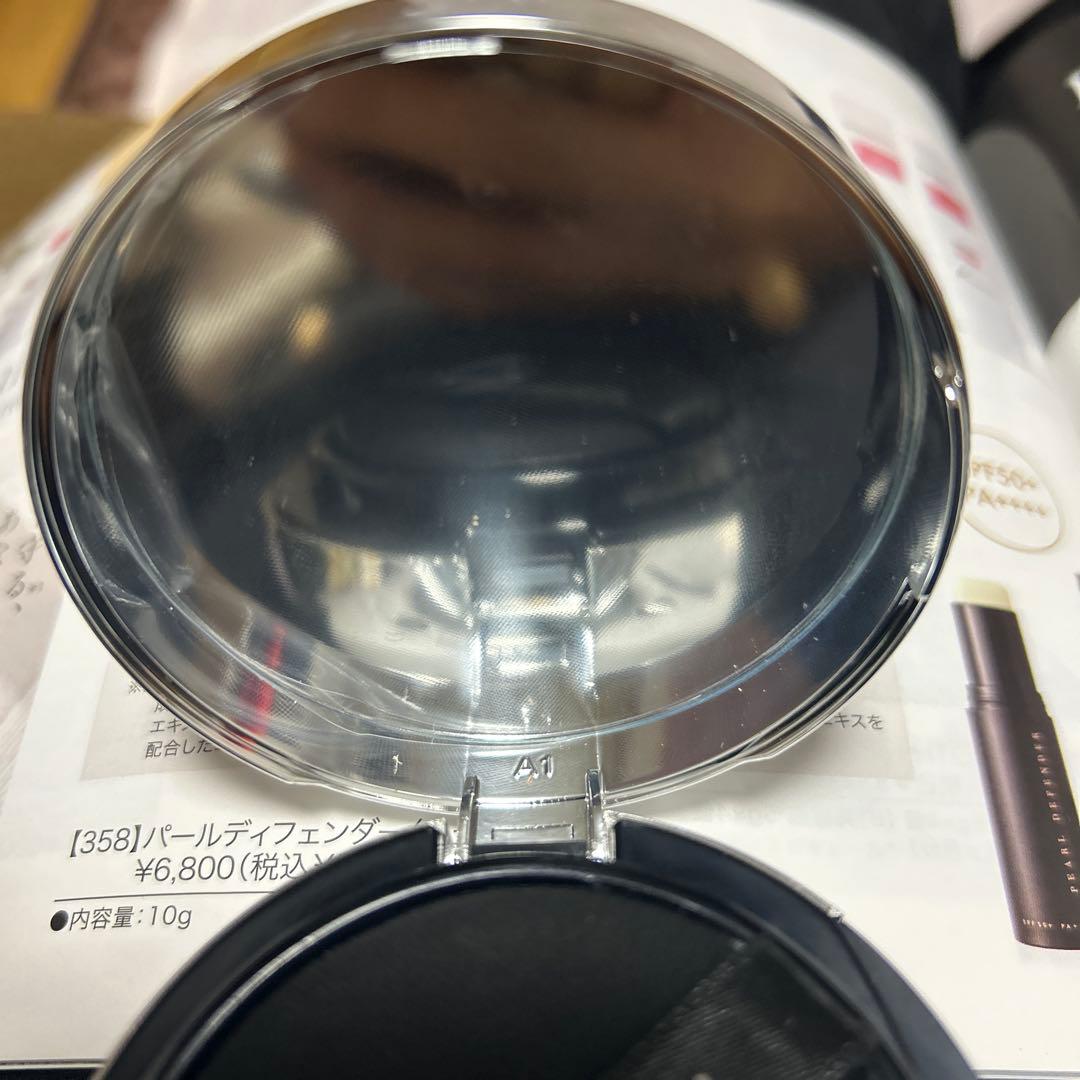 ほぼ未使用 ハリトス ファンデーション 鏡フィルム付