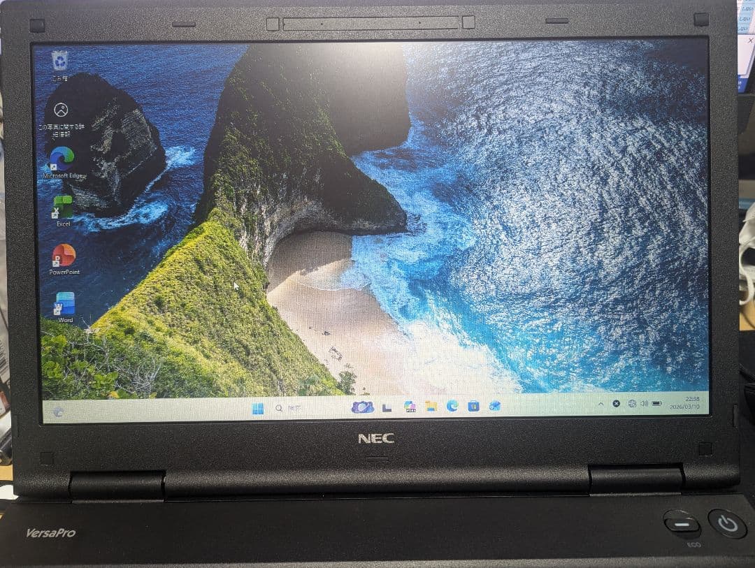 備品)NEC ノートPC core i3 office付きwindows11