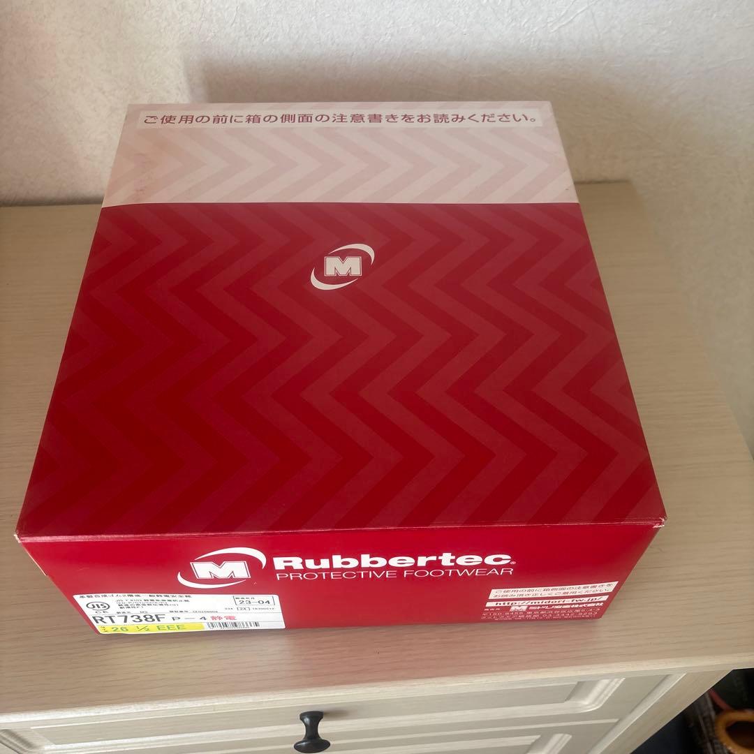 Rubbertec 防水作業用ブーツ 黒