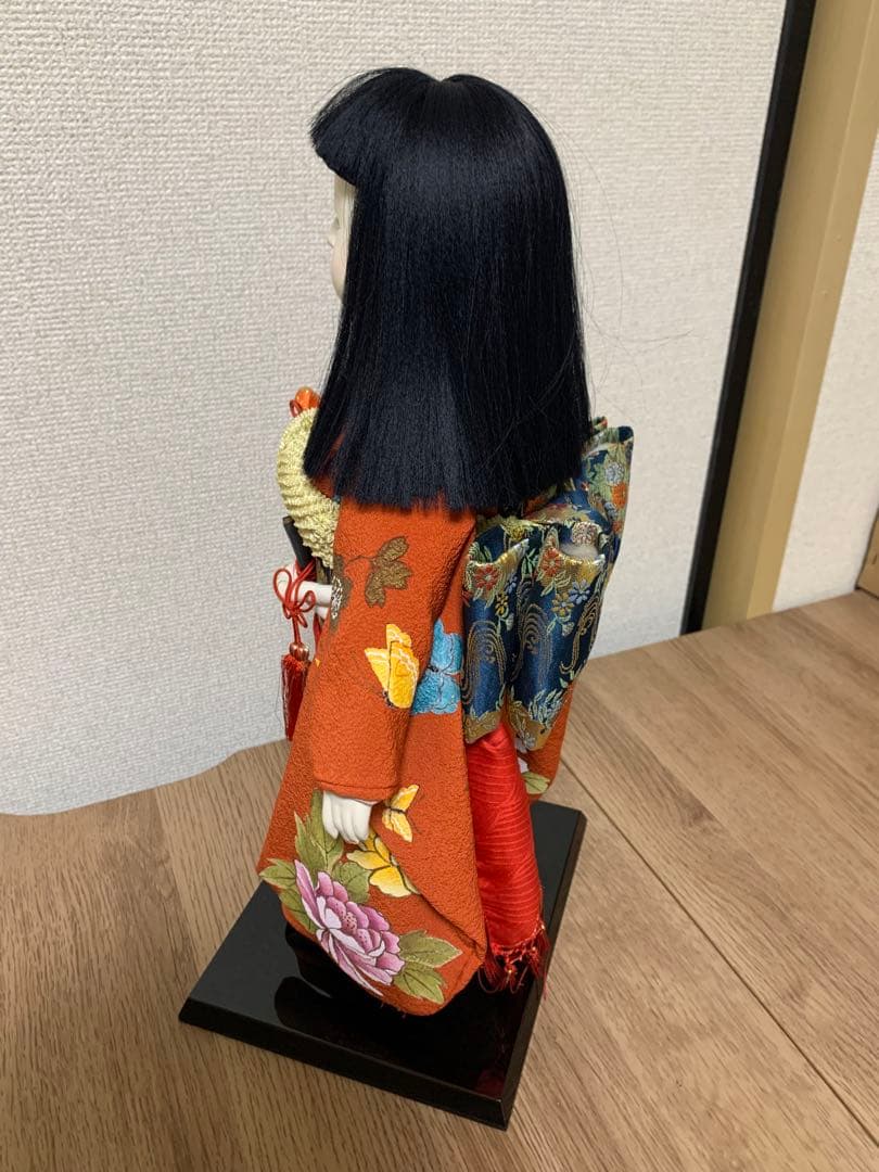 市松人形　ビスクドール　日本人形　和装　アンティーク　色白美人