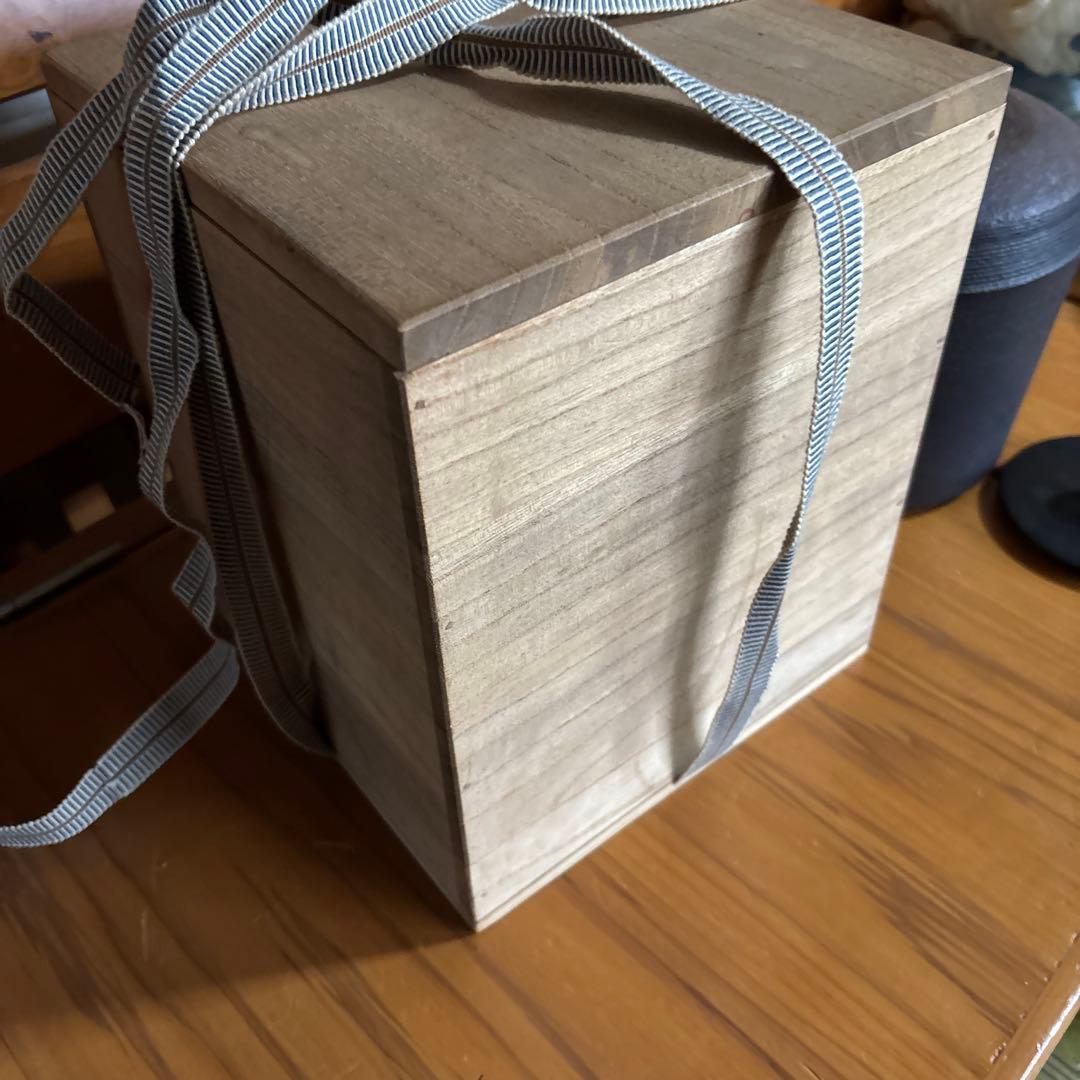【茶道具】しきの釜　糸目筒釜