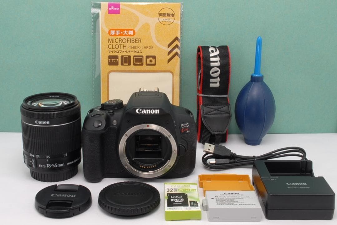 ☘️カメラデビューに✨️ Canon Kiss X7i 一眼レフ ショット数少