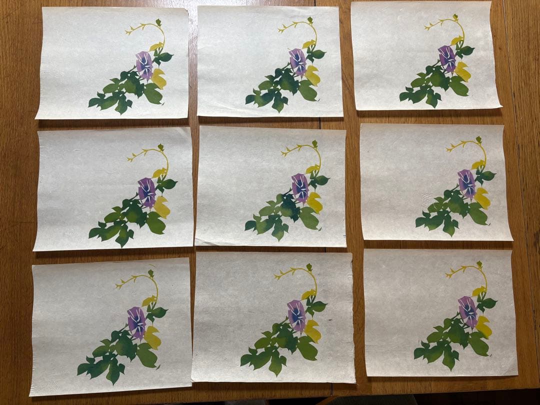 光⭐︎まとめて7種類　木版画