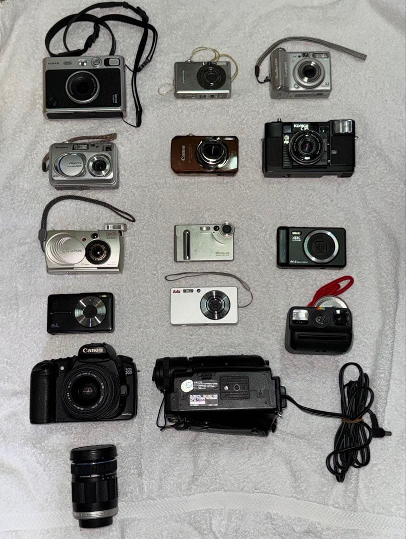 FUJIFILM・OLYMPUS・Canon・SONY等カメラ15台セット