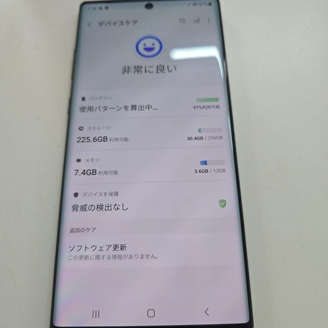 GalaxyNote 10+ 5G 海外版SM-N976N　シムフリー