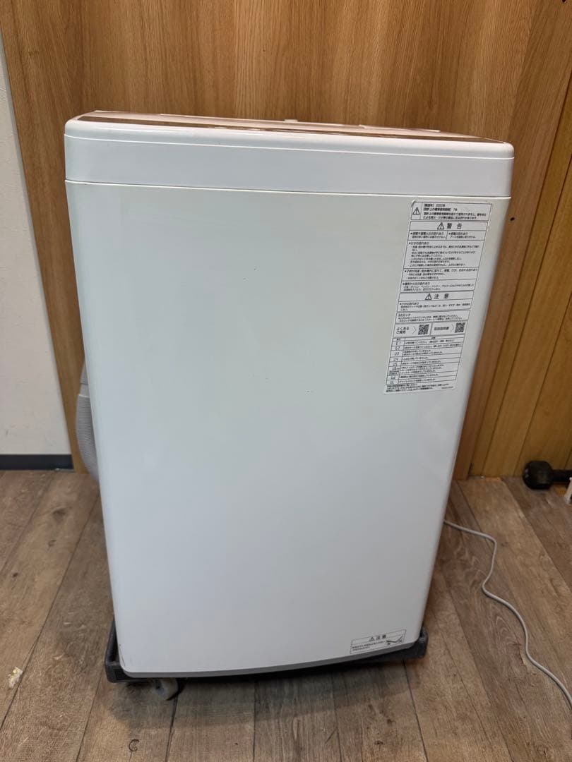 AQUA 二槽式洗濯機 6.0kg ホワイト 2022年式　配達無料