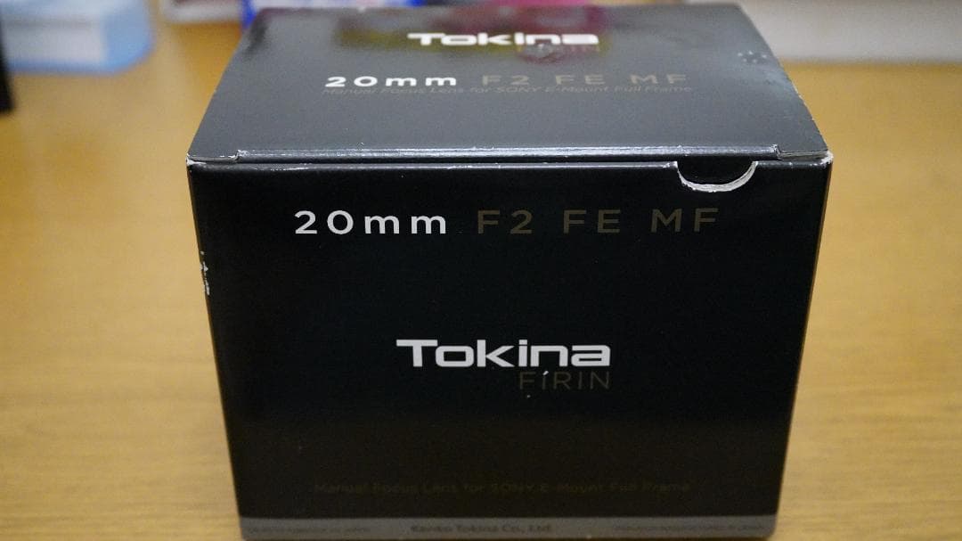 M*橋様 発送込みTOKINA 　FiRIN 20mm　 F2FE /MF α