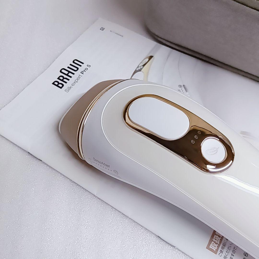 BRAUN 脱毛器 シルクエキスパート Pro5 Silk expert