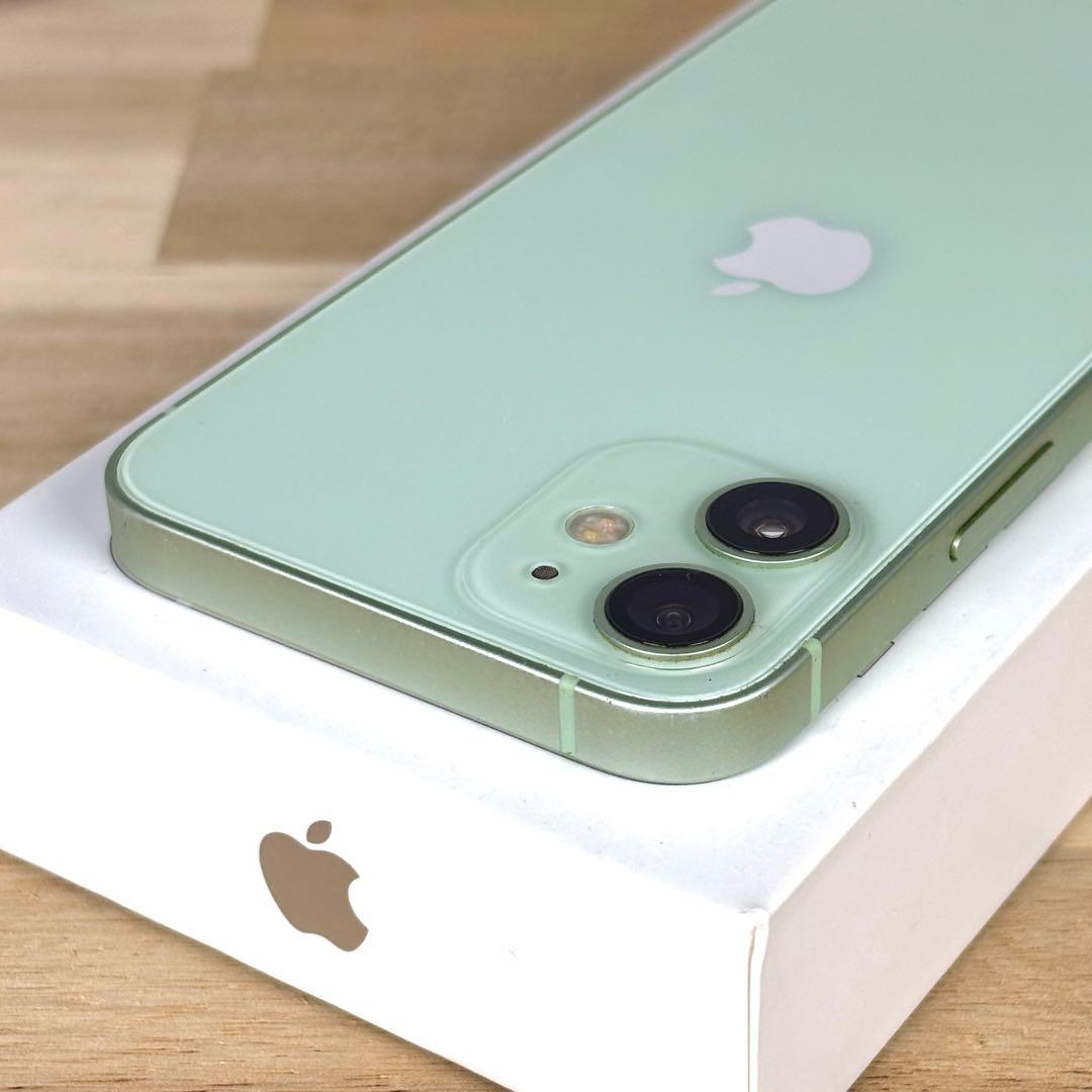 【電池新品100%】iPhone 12mini256GB |緑|SIMフリー