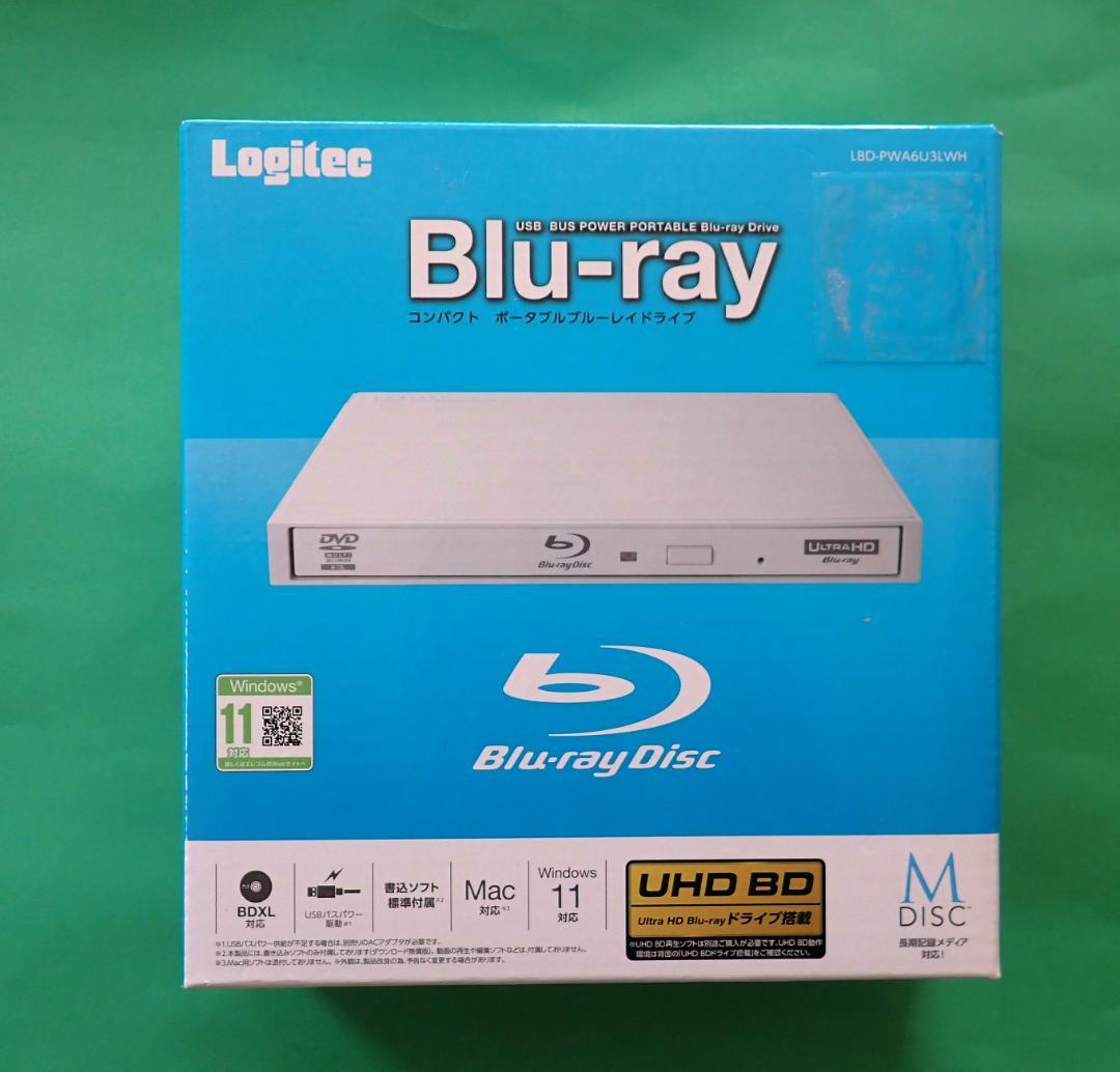 Logitec ロジテック Blu-ray LBD-PWA6U3LWH