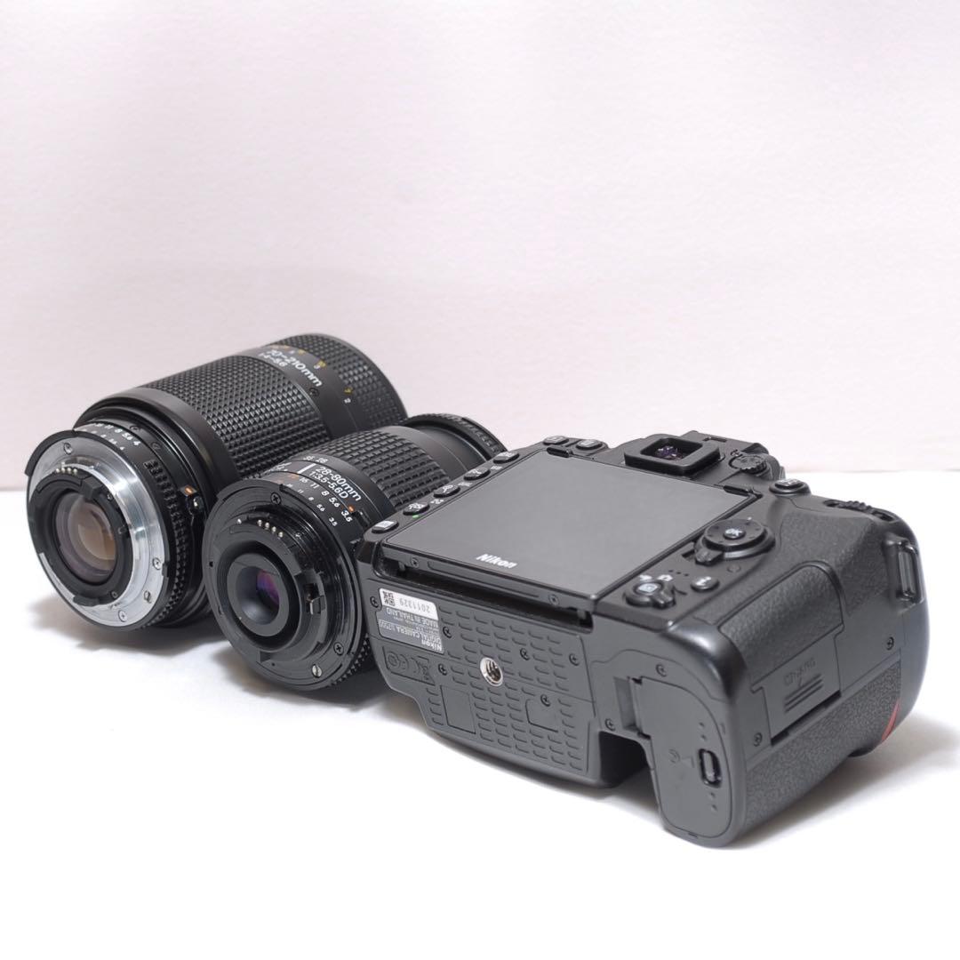 美品✨野球観戦に✨Nikon D7500✨Wi-Fi機能✨4K動画✨ダブルレンズ
