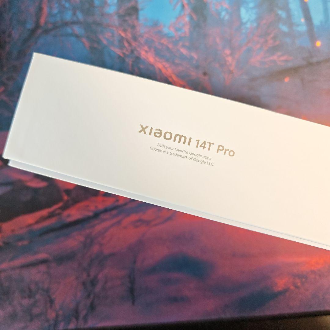 [美品] 日本版Xiaomi 14T Pro 12+256GB　チタンブルー