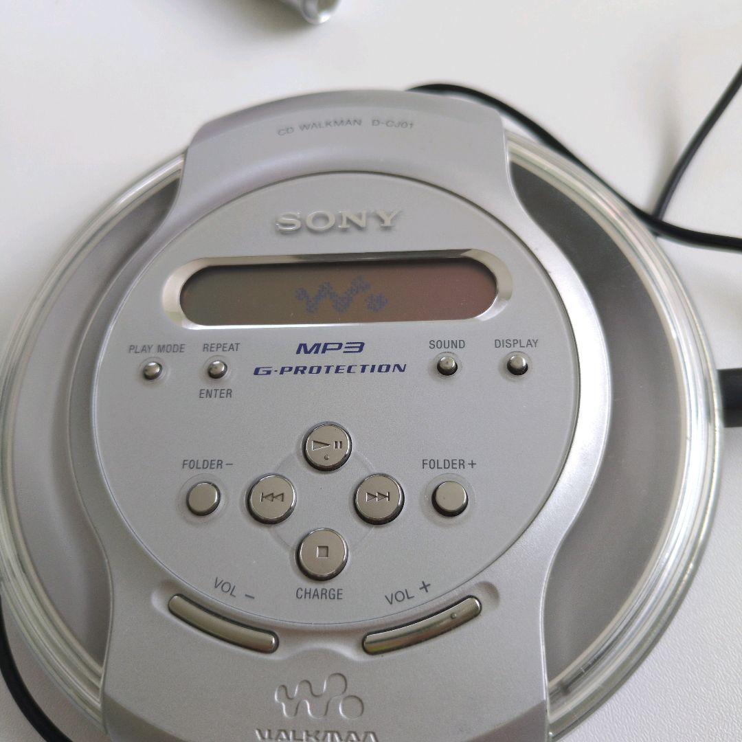 SONY ポータブルCDプレーヤー D-CJ01 WALKMAN　ジャンク