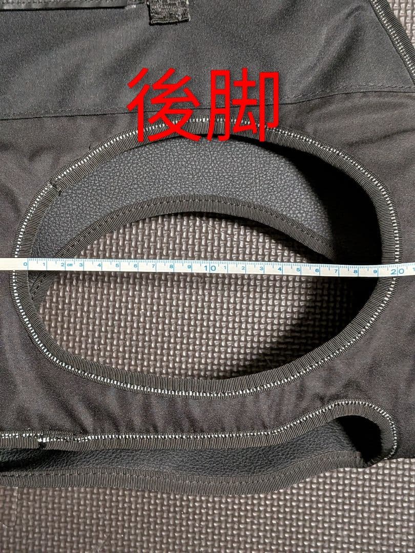 JULIUS-K9 降下用ハーネス　災害時に大型犬を背中に担いで運べますサイズL