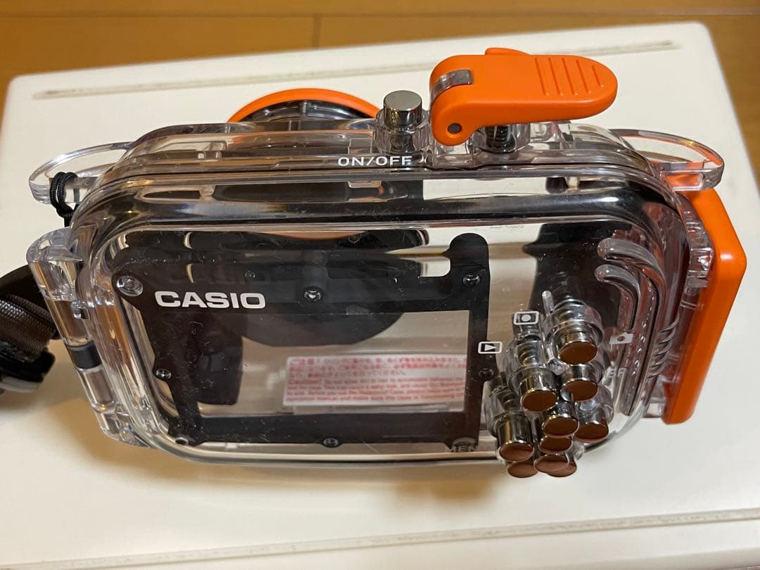 CASIO EX-Z200 デジタルカメラ　ハウジング　EWC-140 セット