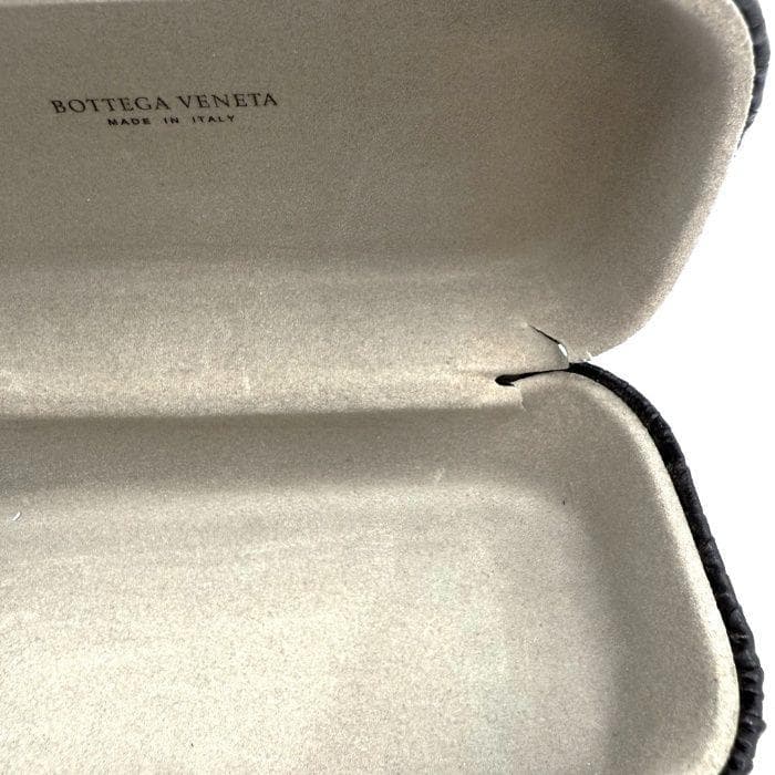 ボッテガヴェネタ BOTTEGA VENETA めがね 眼鏡 メガネ 度入り 黒