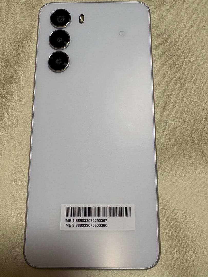 nubia S 5G Y!mobile 本体　　白スマートホーン