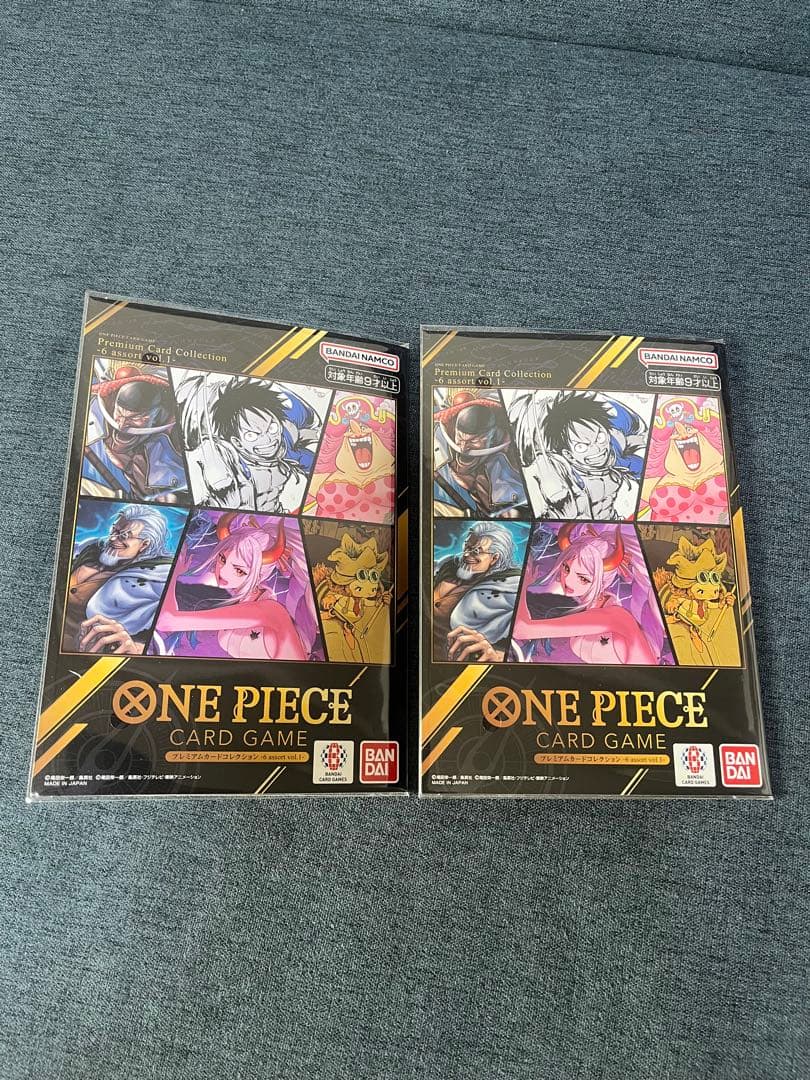 ONE PIECE CARD GAME プレミアムカードコレクション　2点セット