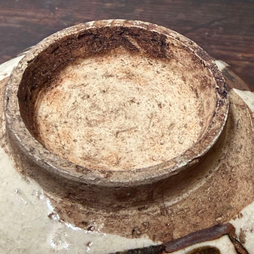 乾山写し 鉄釉茶碗 合わせ箱付