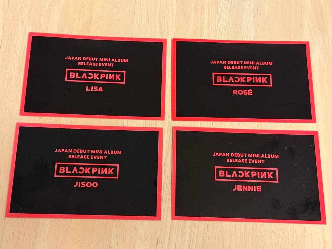 【非売品希少】BLACKPINK 2017年 リリイベ 特典