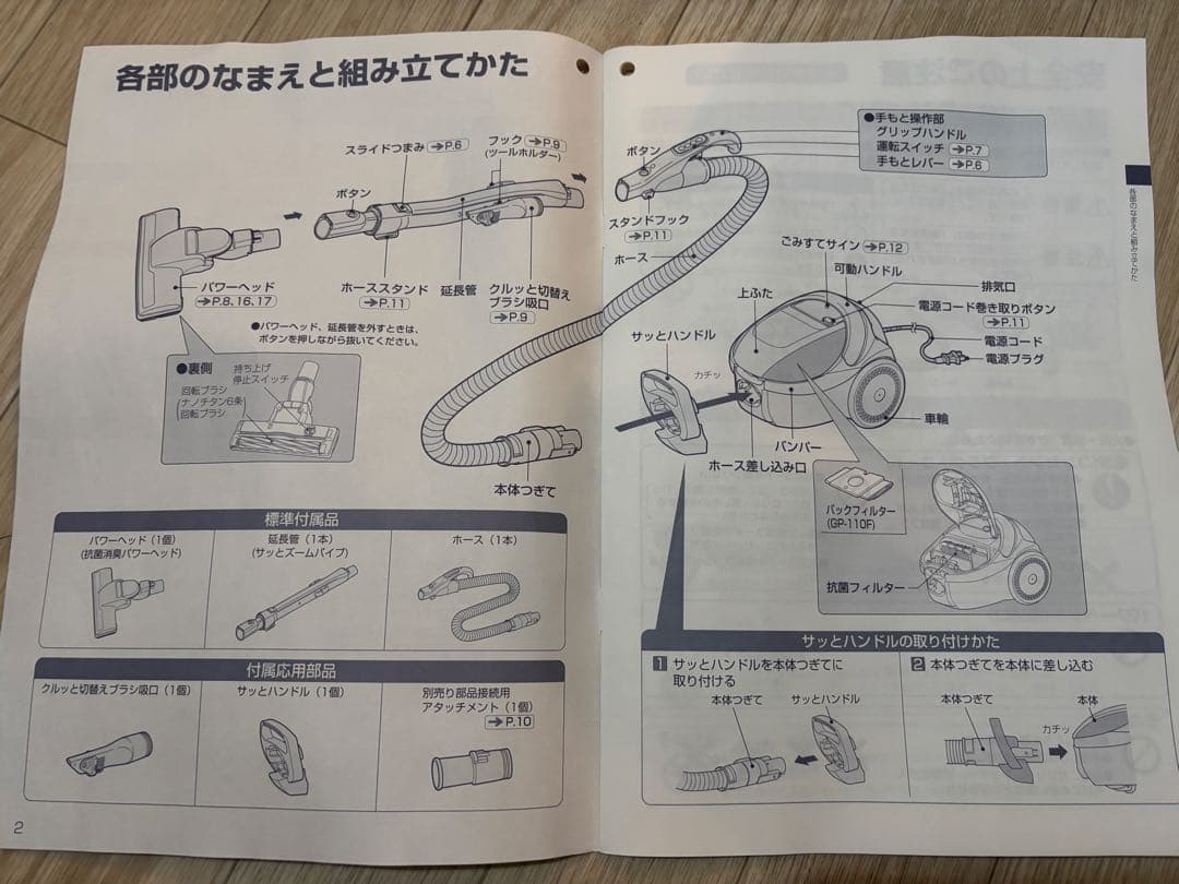 HITACHI CV-PL8 掃除機(キャニスター)本体