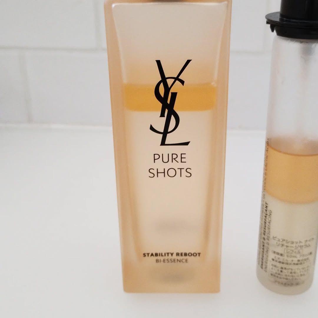 YSL ピュアショット デュアル リチャージローション セラム セット