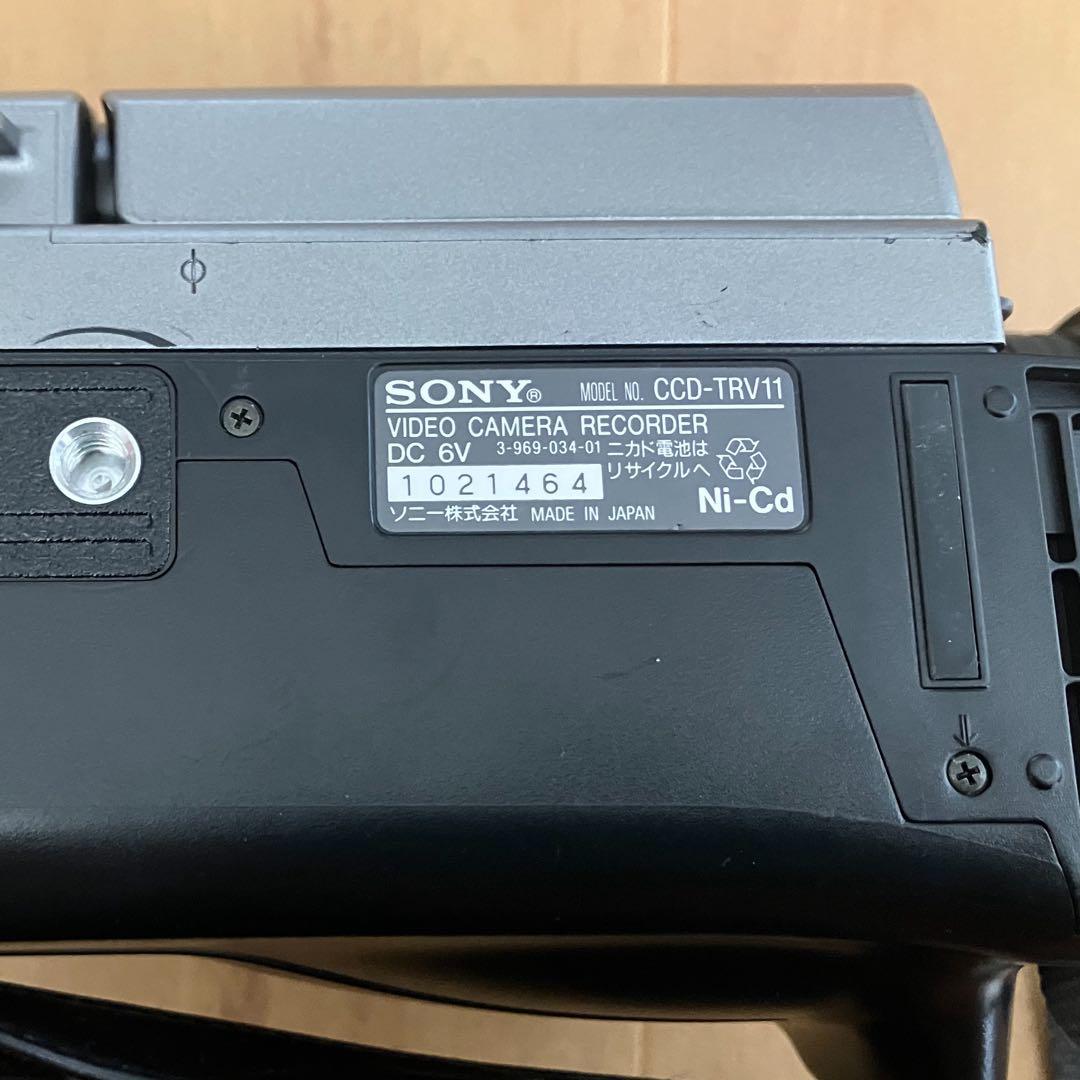 【完動品】 SONY VideoHi8 Handycam CCD-TRV11