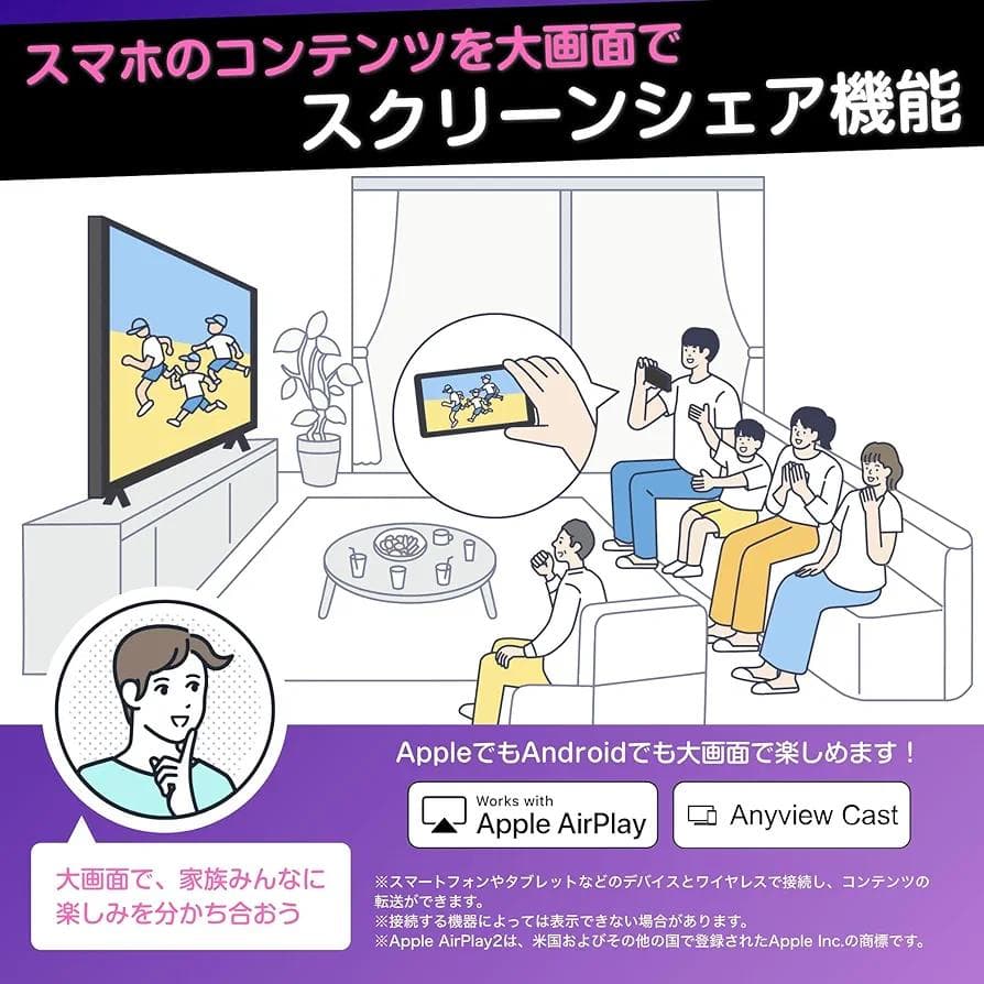 【Hisense】ハイセンス 65インチ 4k 65E6K