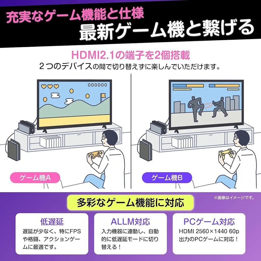 【Hisense】ハイセンス 65インチ 4k 65E6K