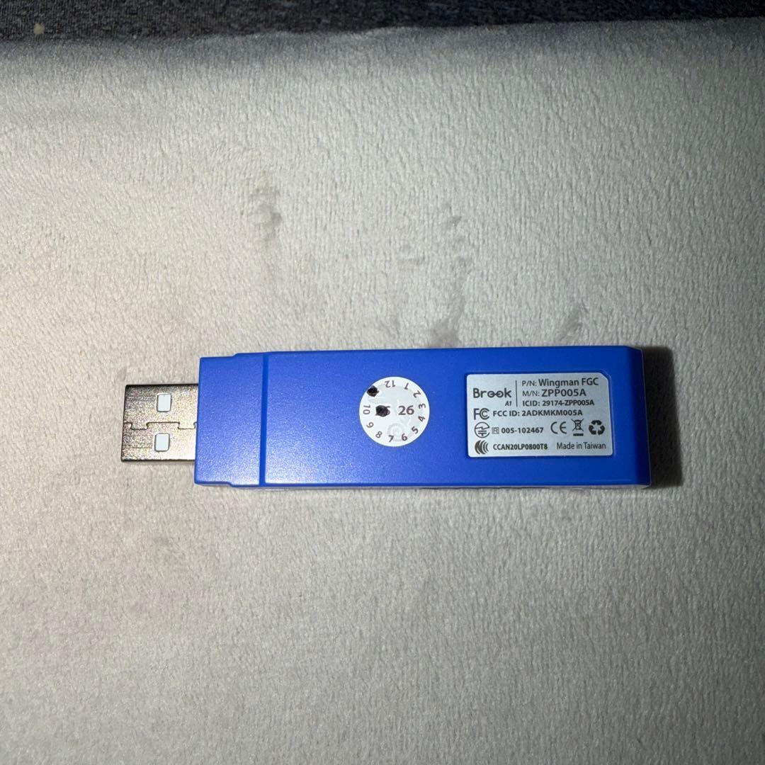 PC用ゲームコントローラー・コンバーター Brook Wingman FGC VX