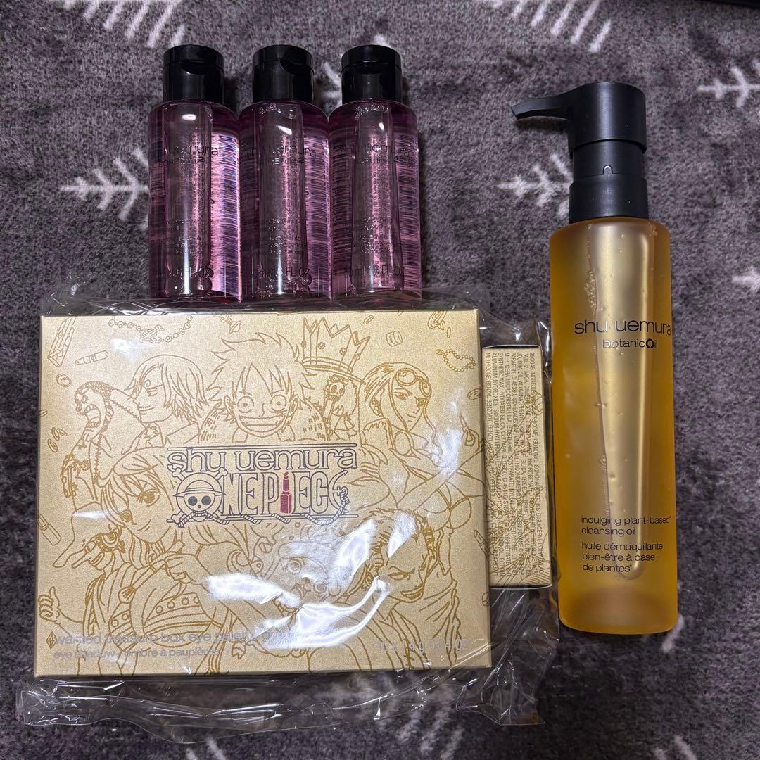 shu uemura ボタニッククレンジング 150mL ＆ ワンピース コラボ
