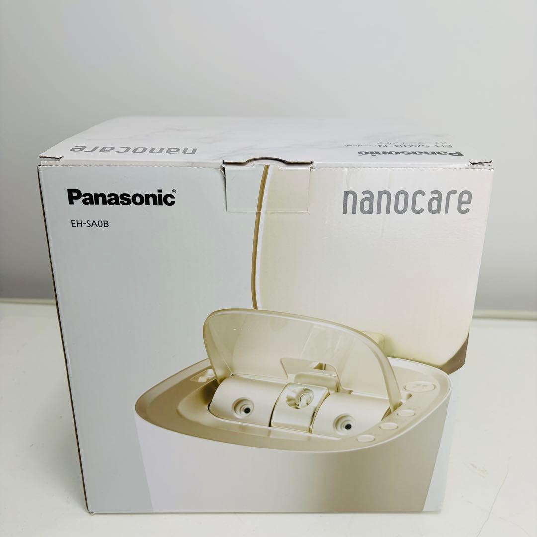 【新品未使用】パナソニック EH-SA0B-N ナノケア フェイススチーマー