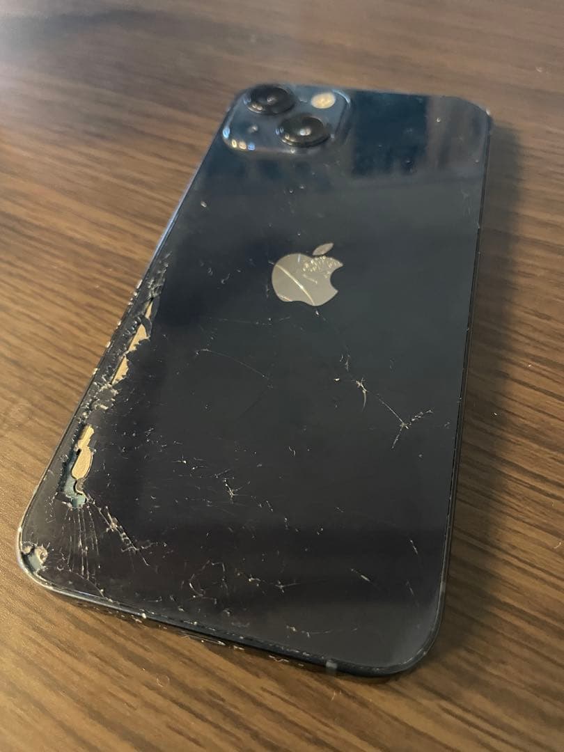 iPhone13Pro 256GBミッドナイト液晶不具合、背面割れあり