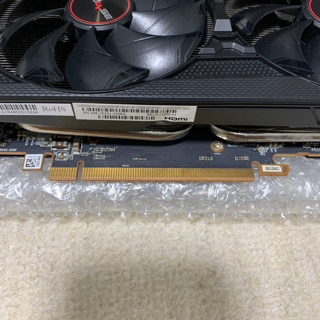 グラフィックボード・グラボ・ビデオカード SAPPHIRE PULSE RADEON RX 5500XT 4GB