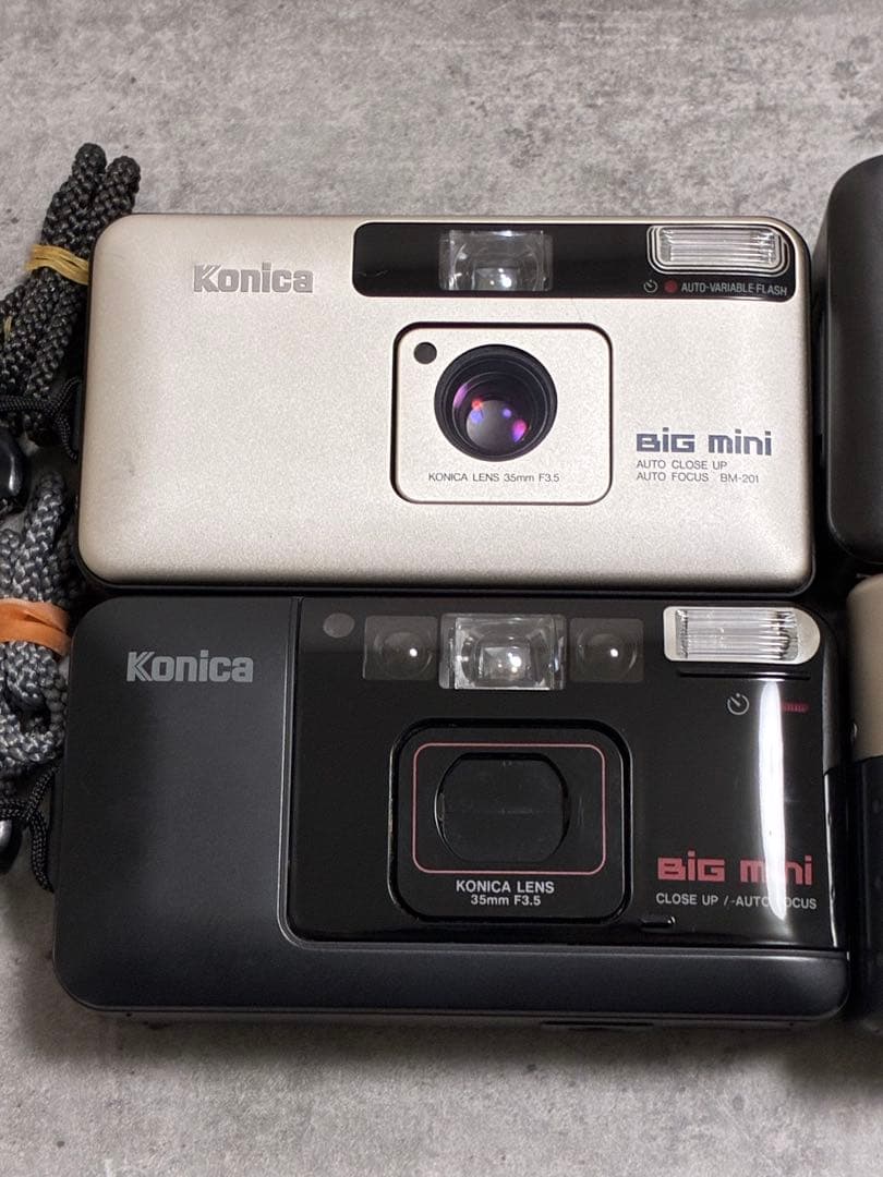 コニカ Konica フィルムカメラまとめ売り BIGMINI BM-201等