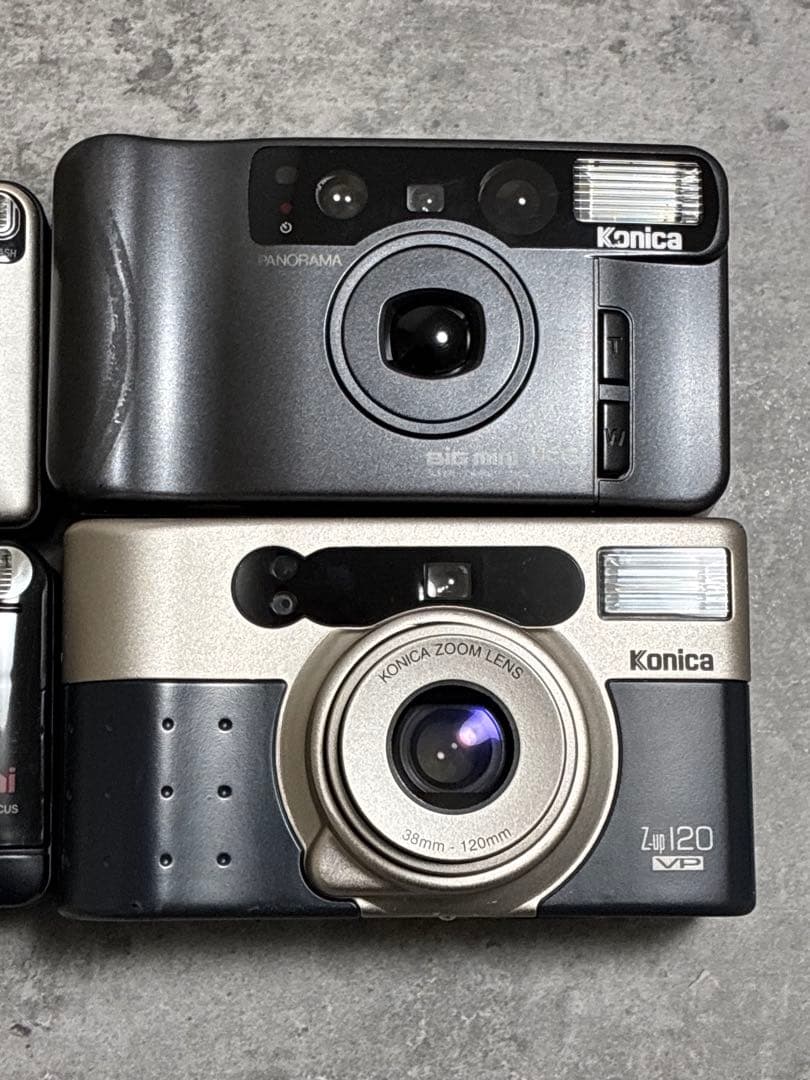 コニカ Konica フィルムカメラまとめ売り BIGMINI BM-201等