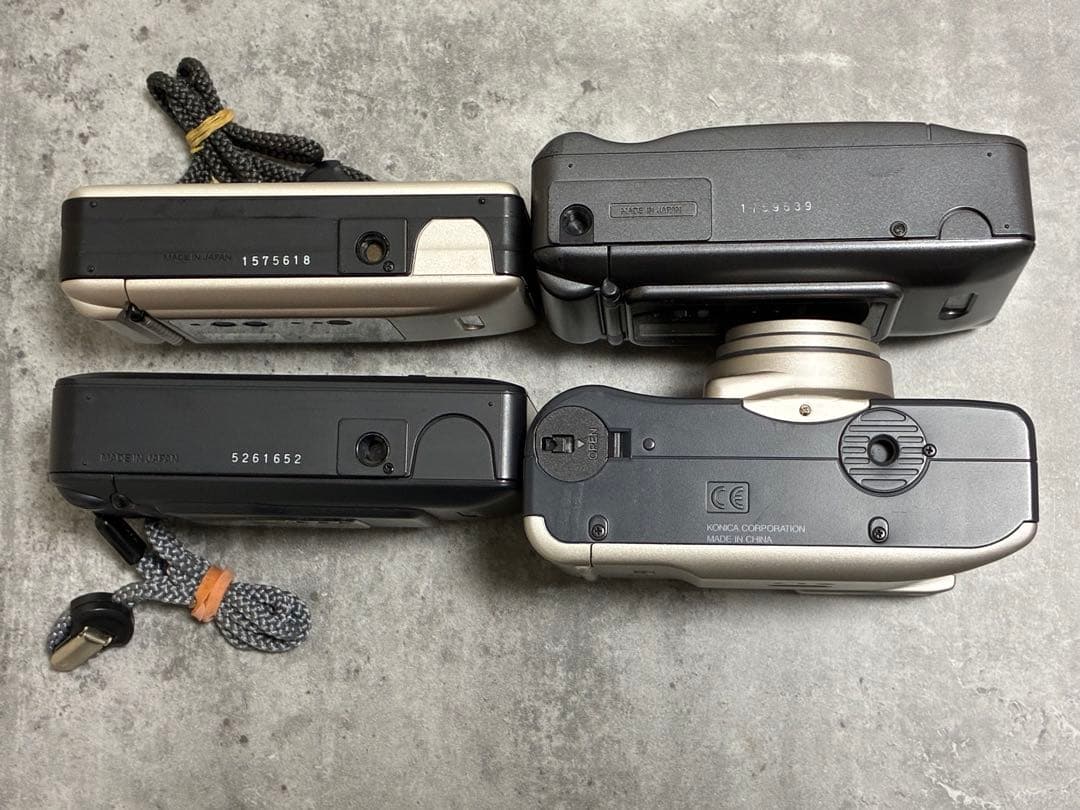 コニカ Konica フィルムカメラまとめ売り BIGMINI BM-201等