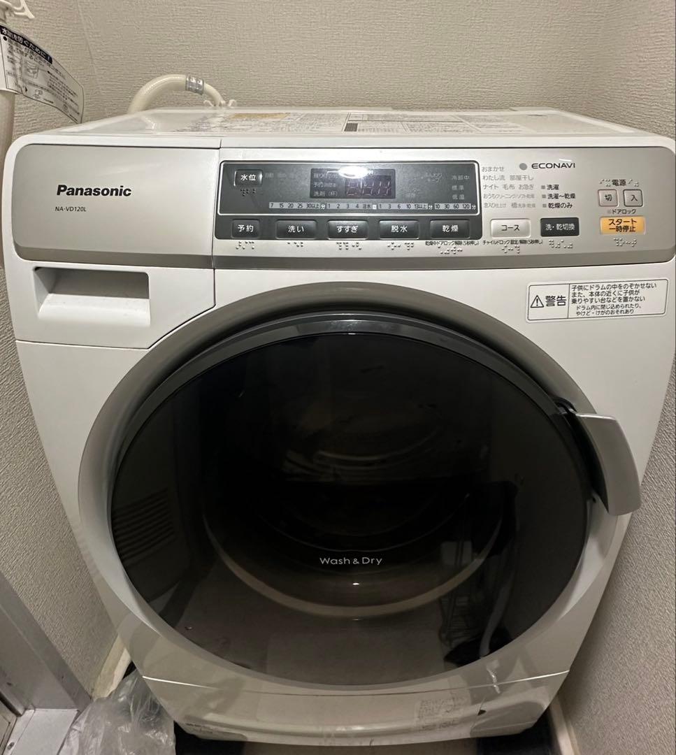 ★激安★Panasonic NA-VD120L 2013年製ドラム式洗濯機 本体